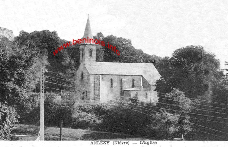 L'église d'Anlezy