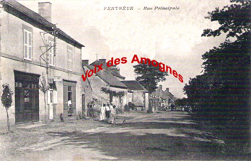 rue principale de Fertrve